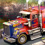 3D Parking Thunder Trucks