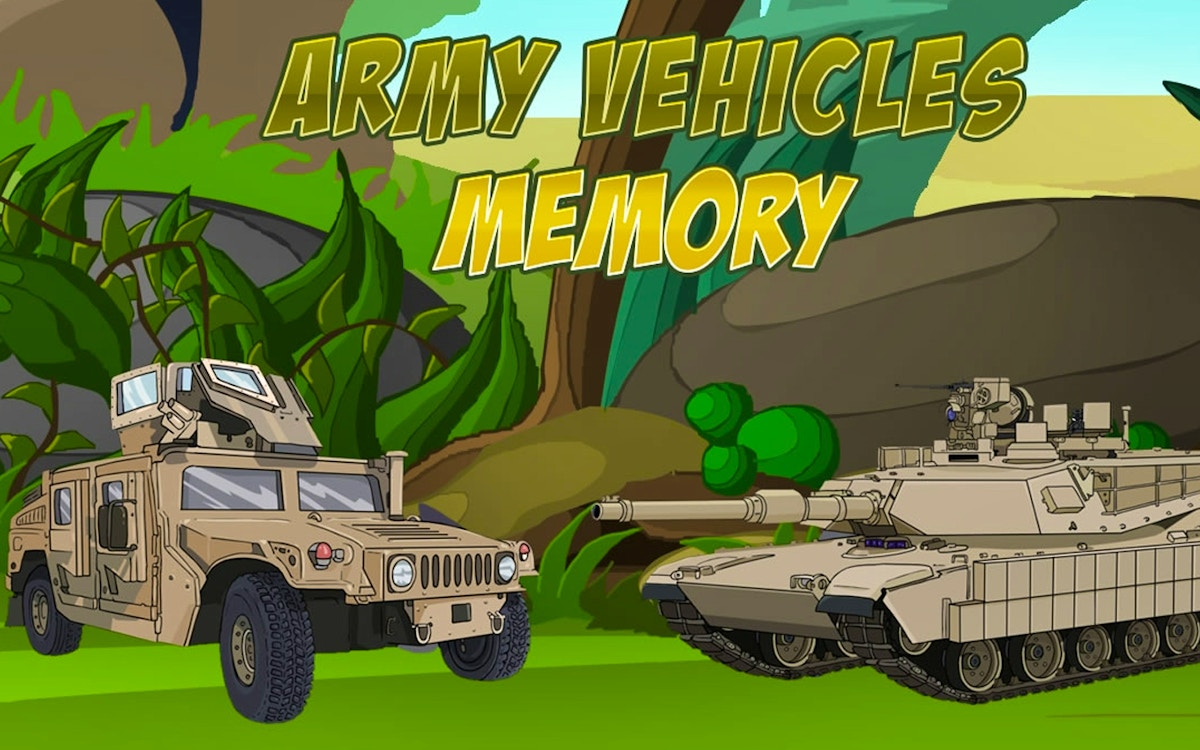 Army Vehicles Memory