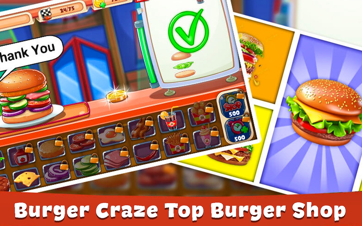 Burger Craze: Top Burger Shop