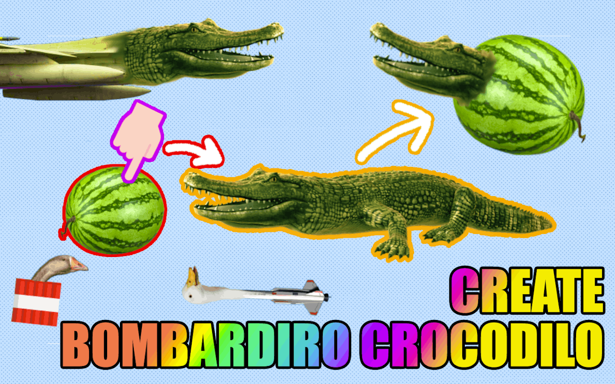 Create Bombardiro Crocodilo
