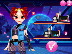 Cyberpunk Hairstyle 2200