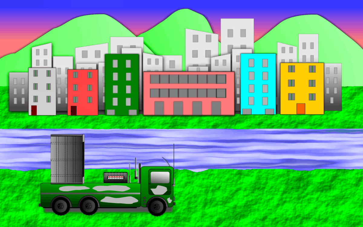 Defend the city with drones