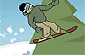 Downhill Snowboard