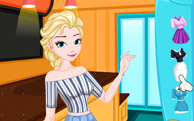 Elsa's Ice Cream Rolls