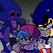 FNF: Majin Sonic and Sonic.Exe Sings Chaotic Endeavors