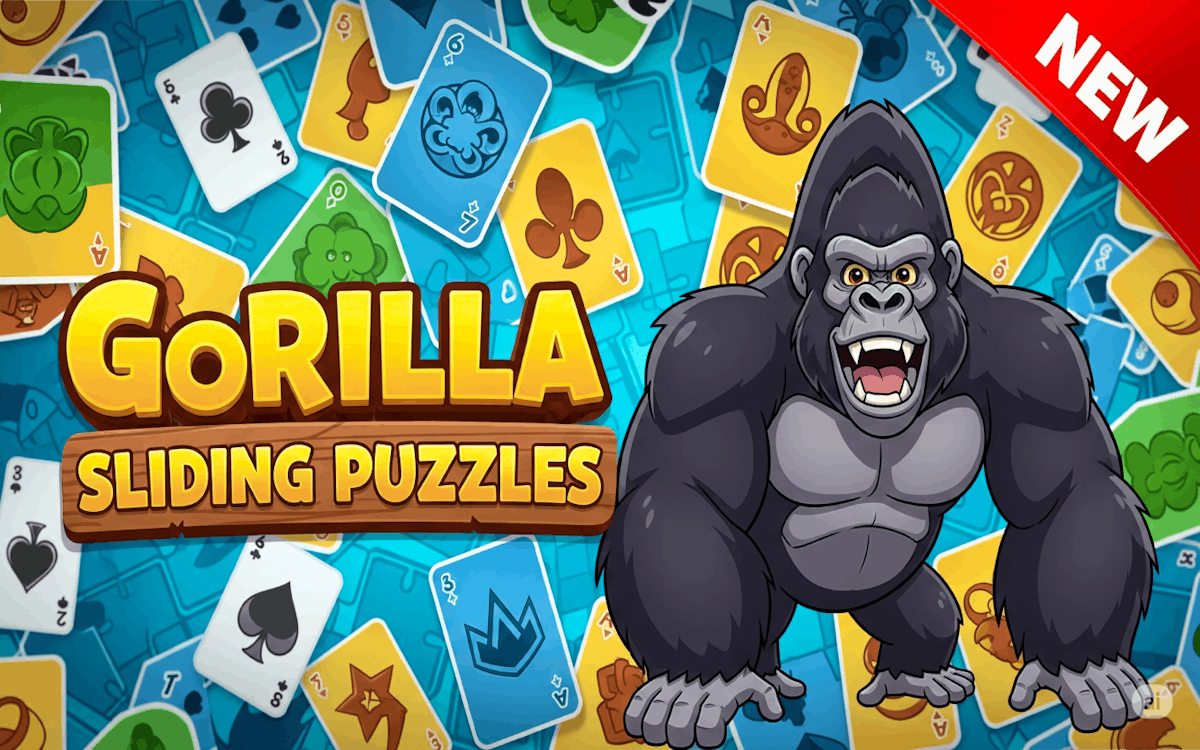 Gorilla Sliding Puzzles
