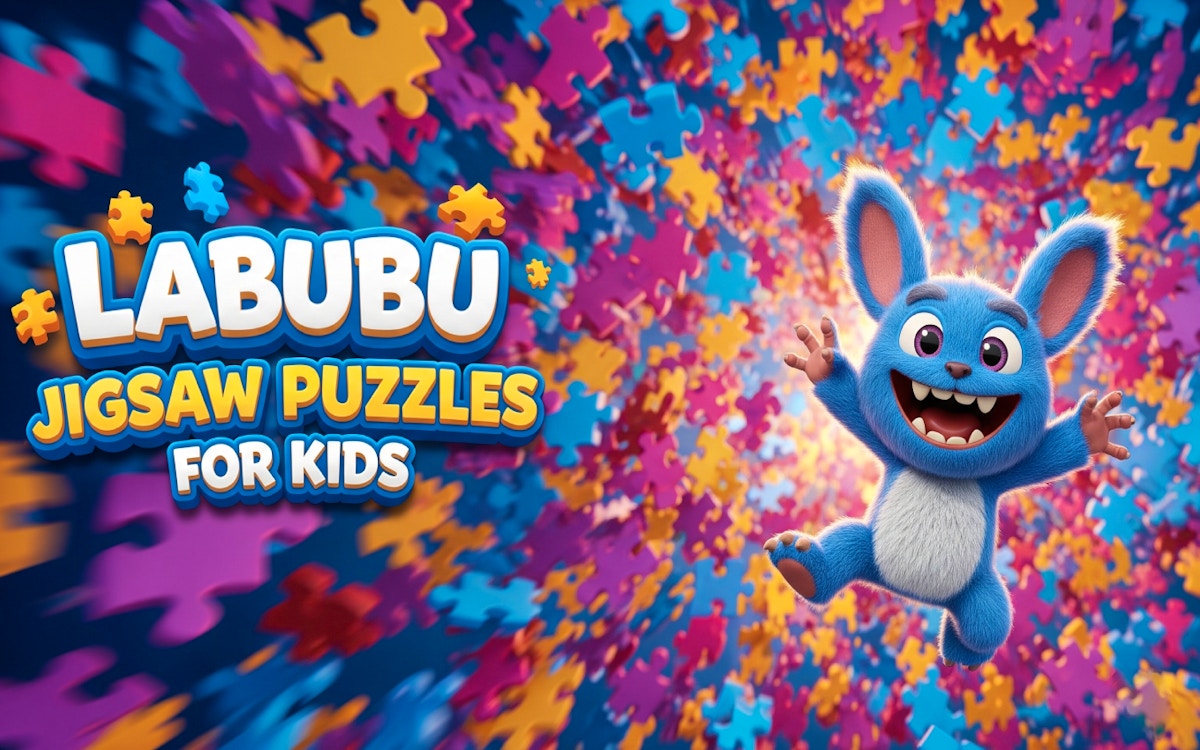 Labubu Jigsaw Puzzles for Kids