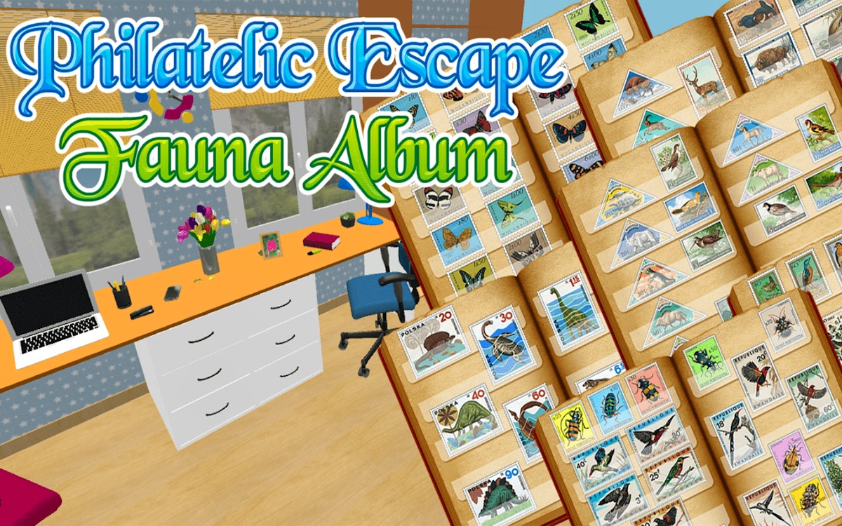 Philatelic Escape Fauna Album