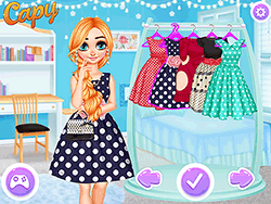 Princesses Contest: Stripes vs Dots