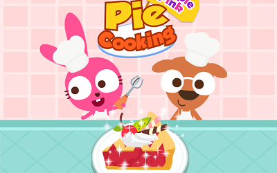 Purple Pink Fruit Pie