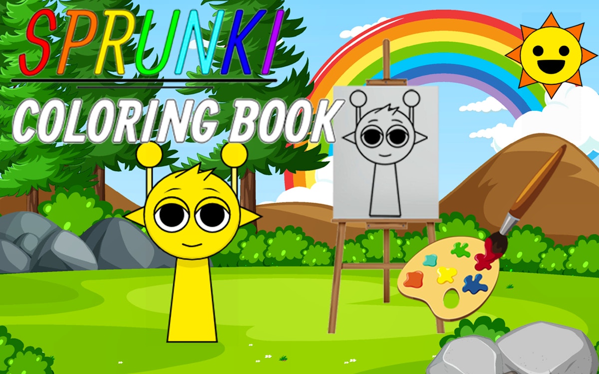 Sprunki Coloring Books
