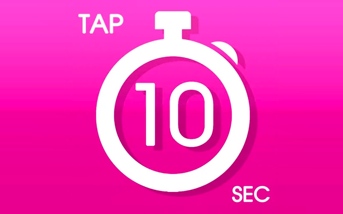 Tap 10 Sec