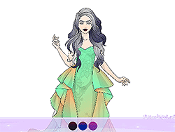 Wedding Coloring  Dress Up