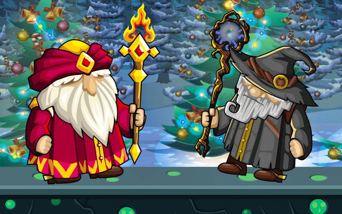 Wizard Santa Jump